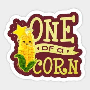 One of a Corn Sticker